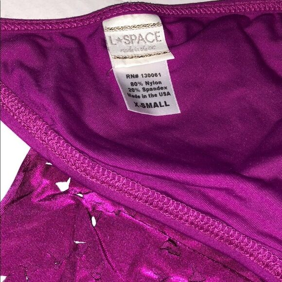 L Space‎ Chloe Laser Cut Bikini Top - Picture 5 of 5